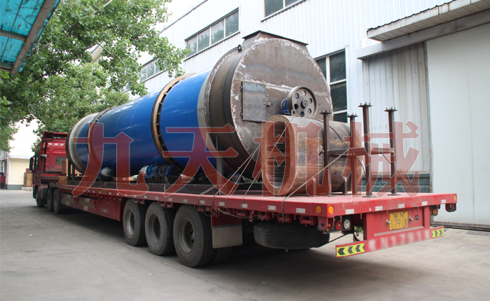 安徽豆渣烘干機現場