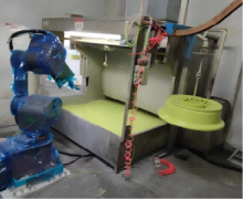 轮毂自动喷漆机器人